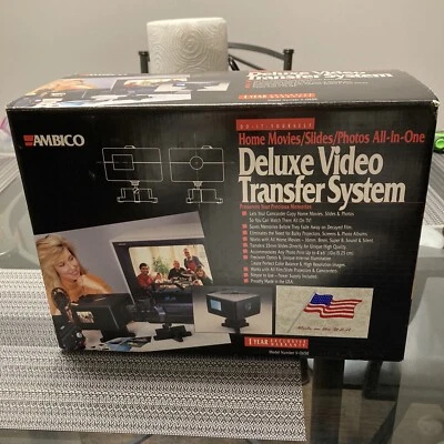 AMBICO Deluxe Video Transfer System V-0650 Tested!! ACTUALLY NEW!!! VINTAGE!!! - Image 1 of 4