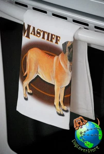 English Mastiff Kitchen Hand Towel - Picture 1 of 2