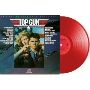 TOP GUN VINYL NEW! LIMITED RED LP! TAKE MY BREATH AWAY BERLIN, DANGER ZONE  - Picture 1 of 4