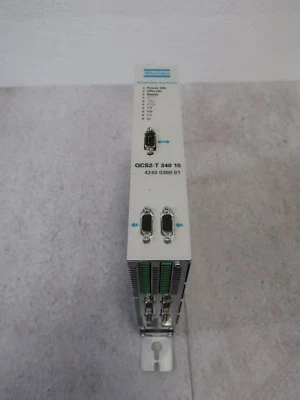 Atlas Copco Controls Assembly Systems, QCS2-T 34015, Part No: 4240 0369 81 - Image 1 of 4