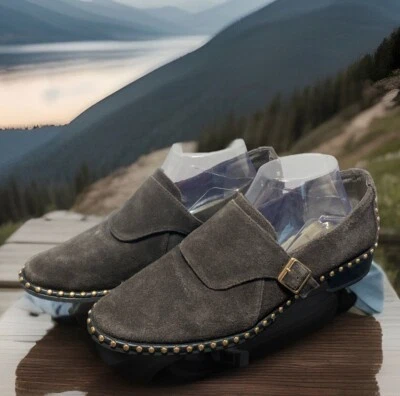 Mocasín ADRIANNA PAPELL Pierce Monk Correa - Marrón charol gamuza talla 9 M Foto 1 de 4