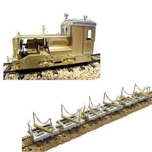 HOn30/HOe Kiso Logging Railway Train Set 2-Kit Industrial Locomotive Log Car Ito - Picture 1 of 24