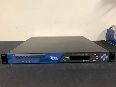 ADTEC DIGITAL DTA 3050 Digital Turn Around Media Router 10 Channe Mux AC PWR - Image 1 of 4