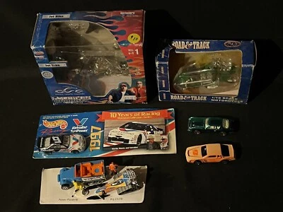 Hot Wheels: lot  Valvoline occ motorcycle indian avian power plower chill jet - Image 1 of 4