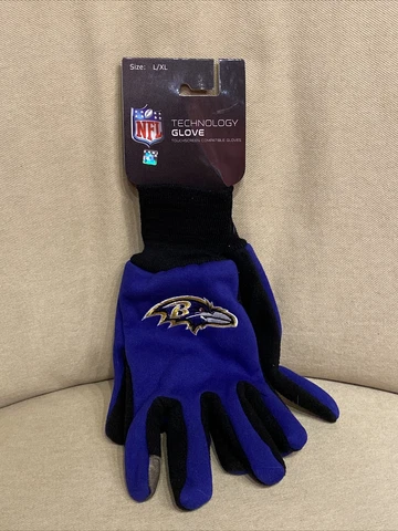 NFL Baltimore Ravens - L/XL Technology Gloves  New Cover