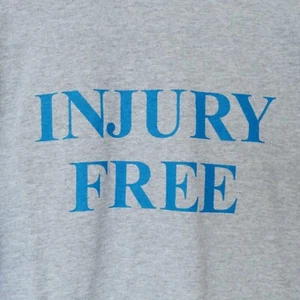 1990s Vintage Chevron Jerzees Richmond Lubricants Plant gray graphic tee men's L - Picture 1 of 5