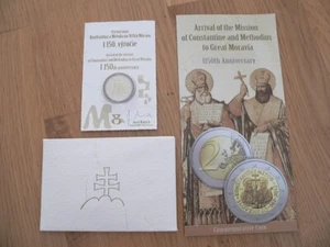 2 euro PROOF Słowacja 2013 Cyryl i Metody - Zdjęcie 1 z 1