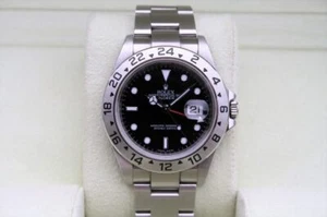 ROLEX EXPLORER II 16570 BLACK DIAL 3186 V - Picture 1 of 11