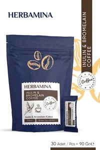 HERBAMINA COFFEE KAFFEE mit INULIN und BROMELAIN - Bild 1 von 1
