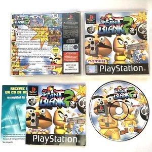 Point Blank 2 - Sony PlayStation 1: Etiqueta Negra - PS1 PSX PAL - CIB Completo - Imagen 1 de 8