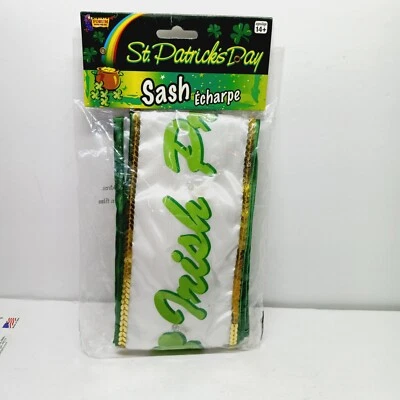 Faja del día de San Patricio príncipe irlandés marco con luz LED Foto 1 de 4