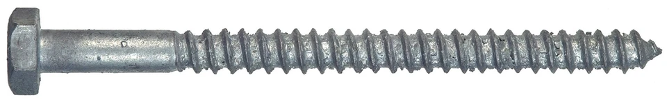 The Group 812080 Hot Dipped Galavanized Hex Lag Screw, 3/8 X 6-Inch, 50-Pack - Image 1 of 1