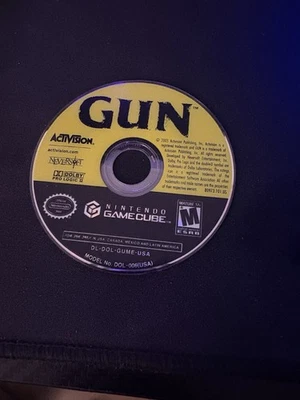 Gun (Nintendo GameCube, 2005) Disc Only Tested working - Image 1 of 2
