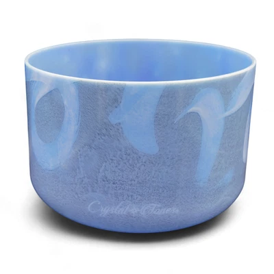 Кристаллические тона 10 дюймов лазурит кварц кристалл поющая чаша (B3 + 30) - Изображение 1 из 4