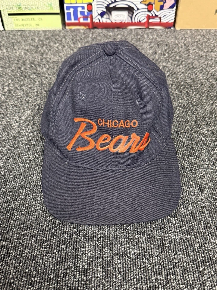 Винтажная бейсболка Chiago Bears Sports Specialties с надписью одна линия 90-е ЧИТАЙТЕ - Изображение 1 из 2
