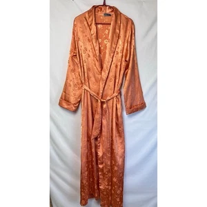 Accappatoio donna Christian Dior arancione taglia small manica lunga con cintura leggero - Foto 1 di 7