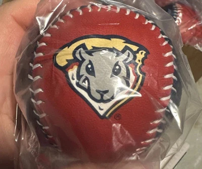 Staten Island Yankees Souvenir MILB Pizza Rats Baseball 2020 Class A Short QTY 1 - Image 1 of 3