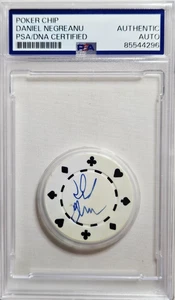 Daniel Negreanu Signed Poker Playing Chip Autograph Auto PSA/DNA WSOP HOF - Picture 1 of 2