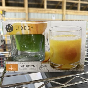 Libbey Intuition 12,5 Unzen Doppel Altmodisches Glas 4er Set Cocktailgläser - Bild 1 von 3
