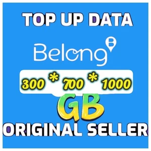 300 GB / 700 GB / 1000 GB (1TB) Belong Mobile Data Gift Bulk Buy Cheap Prepaid - Picture 1 of 4