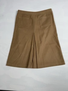 Falda para mujer J.Crew mezcla de lana marrón 8 - Imagen 1 de 6