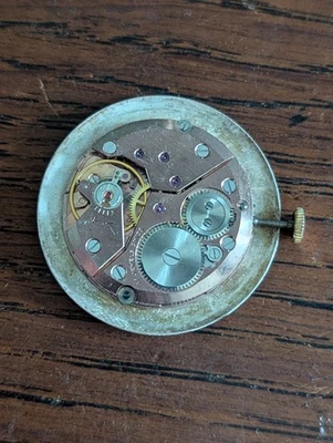 Peseux 7000 Watch Movement / Dial / Hands, Working #N861 - Image 1 of 4