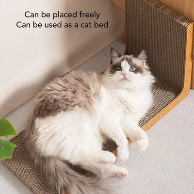 Cat Scratching Pad Cardboard Paper Protect Furniture Scratcher Cardboard Hot - Image 1 of 4