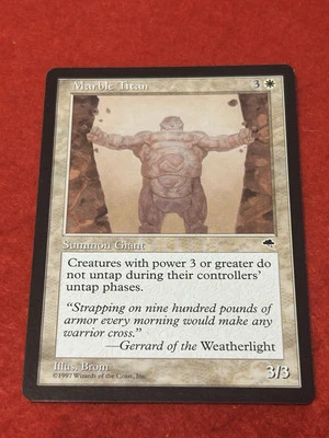 MTG Marble Titan Tempest Regular - Image 1 of 4