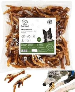 2Kg Chicken Feet For Dogs Puppy 100% Natural Pet Treat High Protein Snacks - Picture 1 of 3