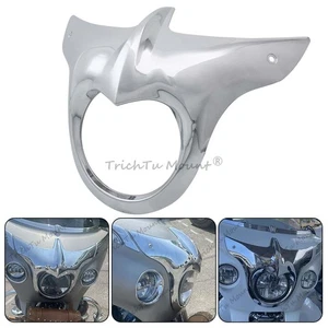 Carenado exterior delantero cubierta faro bisel apto para Indian Roadmaster Dark Horse - Imagen 1 de 18