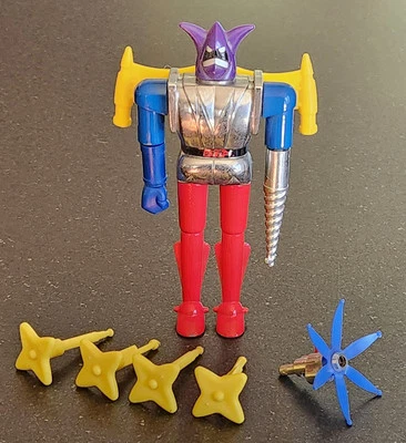 Редкая литая 5-дюймовая фигурка Getter Robo Shogun Warriors Raider 1970-е хорошее состояние товара - Изображение 1 из 4