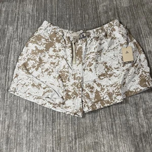 Nike ACG Shorts Herren 2XL braun Tarnmuster Kordelzug lockere Passform über Knie Outdoor neu mit Etikett - Bild 1 von 16