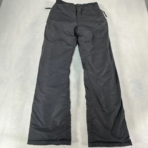 Ski Gear Pants Youth XL Black Waterproof Nylon Snow Insulated Winter Outdoor - Picture 1 of 8