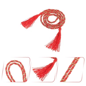  Japanese Kimono Waist Band Traditional Kimonos Belt Women Tassel - Picture 1 of 12