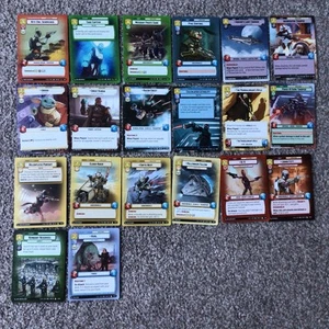 star wars unlimited - Shadows Of The Galaxy Weekly OP 1 - 20 Non Foil Set - Picture 1 of 1