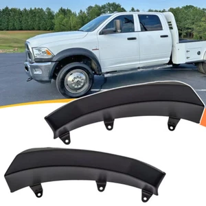 Pair Wheel Opening Flare Molding Fit 2012- 2018 Dodge Ram 4500/5500 Front LH RH - Picture 1 of 6