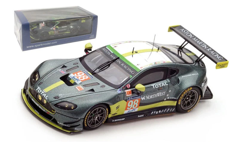 Spark S5843 Aston Martin Vantage GTE 'AMR' #98 Le Mans 2017 - escala 1/43 Foto 1 de 1
