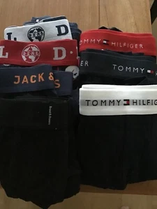 7 STÜCK TOMMY HILFIGER JACK&JONES DEAL TRUNKS BOXER UNTERWÄSCHE Gr.L NEU - Bild 1 von 7