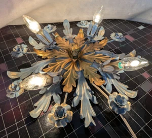 Wandlampe Deckenlampe floral Florentiner Lampe 4 Brennstellen 45cm 2v.2 - Bild 1 von 15