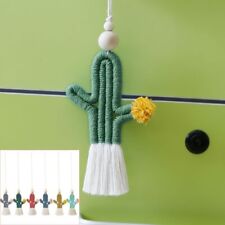 Cotton Line Wall Hanging Decor Cactus Tassel Hanging Pendant  Christmas