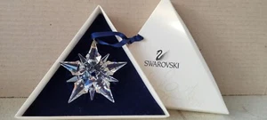 SWAROVSKI STELLA DI NATALE ANNO 2001 ORNAMENTO NATALIZIO IMBALLO ORIGINALE - Foto 1 di 3