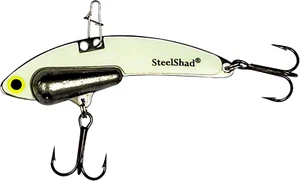 Steelshad Heavy Serie 1/2 Oz. Barsch Angelköder SSL-10217 Glow White - Bild 1 von 3