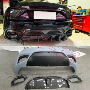 For Maserati GranTurismo GT GTS ZD style Rear bumpers Body Kits Trim 2007-2021 - Picture 1 of 8
