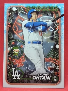 2024 Topps Holiday Hidden Elf #HE-23 Shohei Ohtani Dodgers m;G - Picture 1 of 2