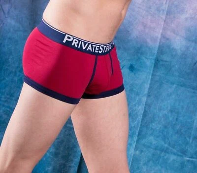 Ropa Interior Deportiva Estructura Privada Quantum Trunks Boxers Granate 3612 4 Foto 1 de 3