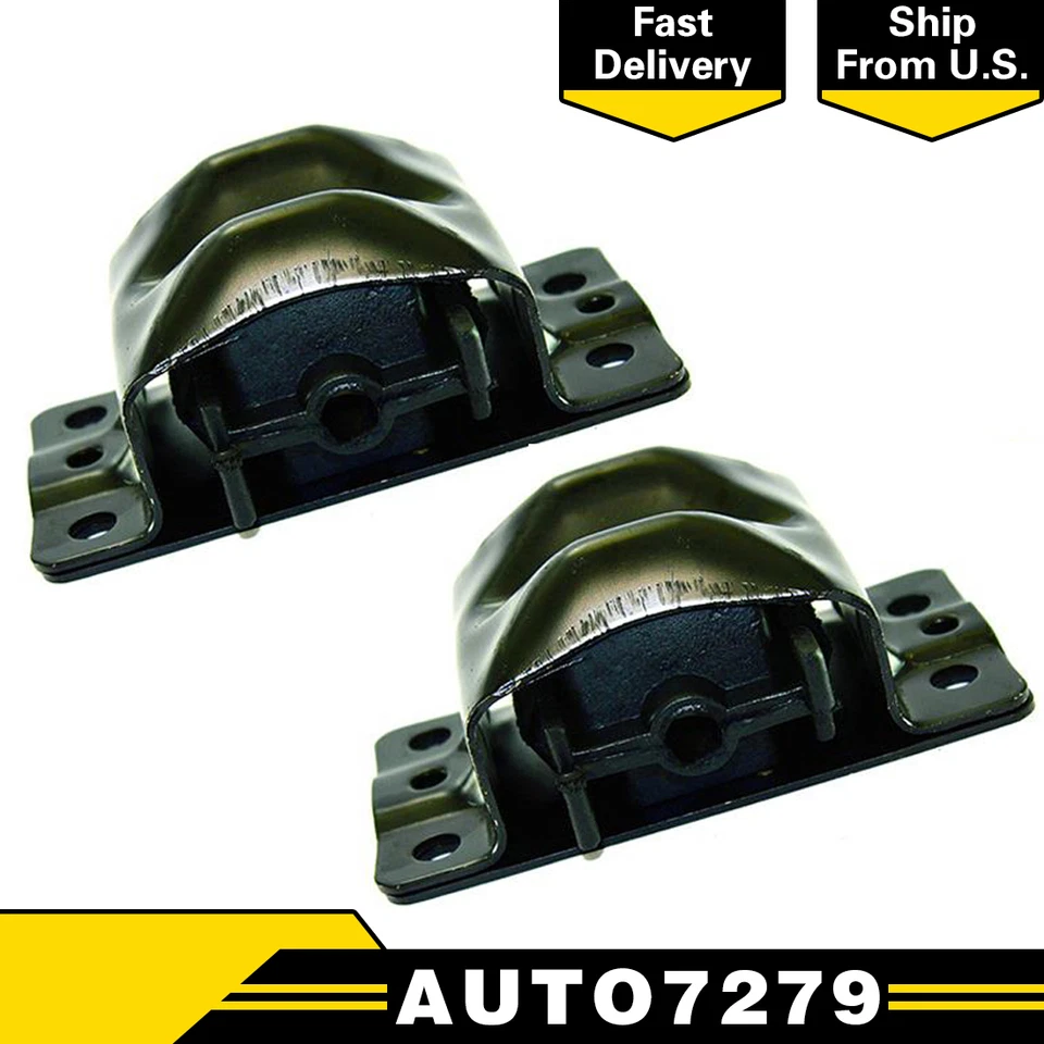 DEA 2 piezas montaje motor delantero izquierdo+derecho para Chevrolet Malibu 1973-1981 UY17 Foto 1 de 2