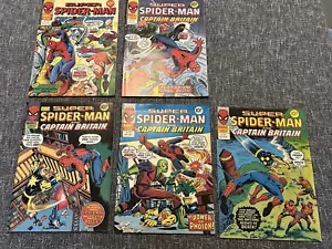 Super Spider-Man und Captain Britain UK 5 x Konvolut, 249-253 - Bild 1 von 9
