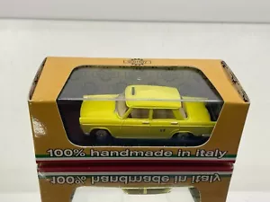 SCOTTOY FIAT 1800 BERLINA TAXI DI MILANO MERCURY COPY -YELLOW 1:43?- GOOD IN BOX - Imagen 1 de 9