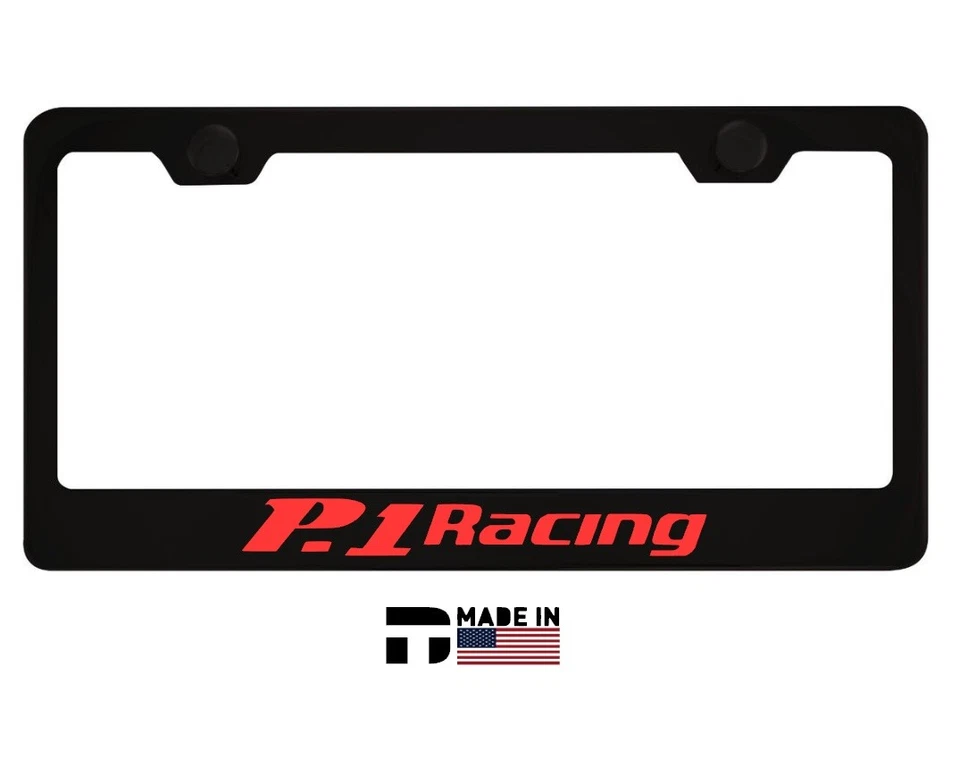 Ruedas de carreras Buddy Club P1 marco de matrícula negro | Carreras callejeras EE. UU. Foto 1 de 1