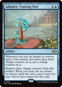 MTG Magic 1x Adaptive Training Post (M/NM) Commander Tarkir Dragonstorm - Photo 1 sur 1